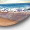 Designart - Sea Sunset&#x27; Disc Seascape Photography Circle Metal Wall Art